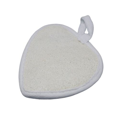 NLBS-03 - Natural Loofah Body Scrubs - Heart - Sold in 6x unit/s per outer