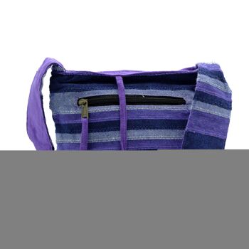 NSBag-10 - Nepal Sling Bag - Deep Sea Blues - Vendu en 1x unité/s par extérieur 2