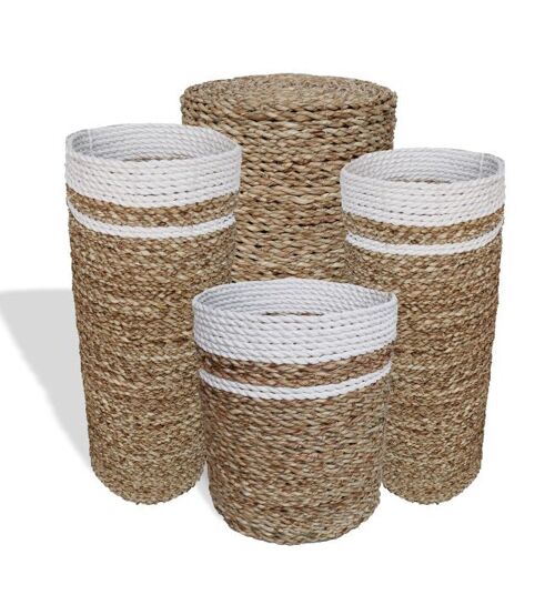 NVA-01 - Seagrass Set - 2 Vase & 2 Bins - Sold in 1x unit/s per outer