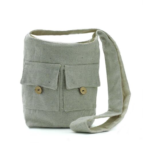 NTTP-02 - Natural Tones Two Pocket Bags - Stone - Medium - Sold in 1x unit/s per outer