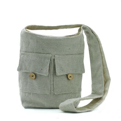 Borse a due tasche Natural Tones - Pietra - Media