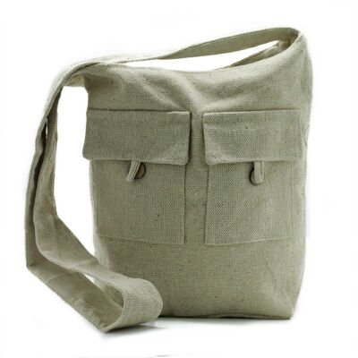 NTTP-05 - Natural Tones Two Pocket Bags - Natur - Groß - Verkauft in 1x Einheit/en pro Außentasche