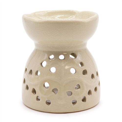 OBToL-03 - Tree of Life Oil Burner - Ivory - Sold in 3x unit/s per outer
