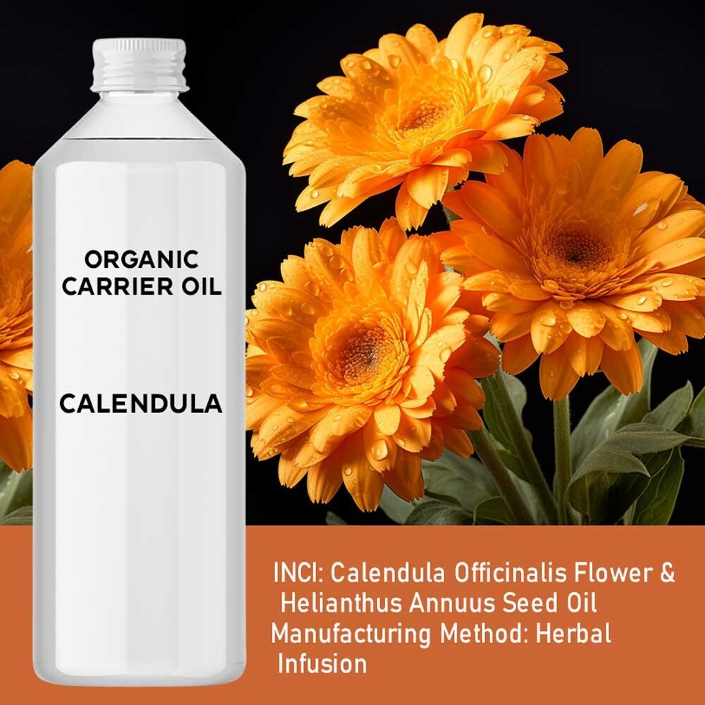 OrgBOz-07 - Organic Calendula Oil 1 Litre - Sold in 1x unit/s per outer