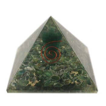 ORGN-05 - Pyramide Orgonite Lrg 70mm - Ange - Vendu en 1x unité/s par extérieur 1