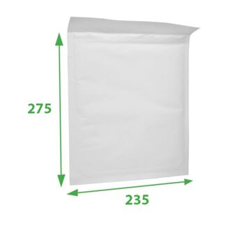 PadE-17 - Enveloppe matelassée E/15 (235x275mm) - Vendue en 10x unité/s par extérieur