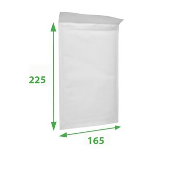 PadE-15 - Enveloppe matelassée C/13 (165x225mm) - Vendue en 10x unité/s par extérieur