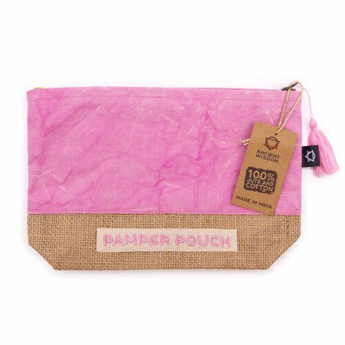 PAMP-04 - Pamper Pouch - Pink & Purple - Stonewash - Sold in 4x unit/s per outer