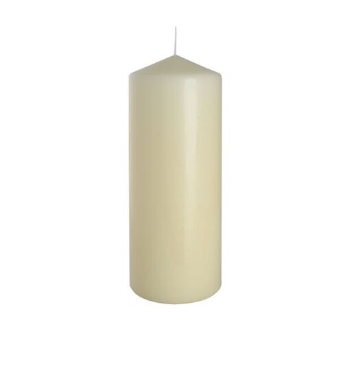 PC-15 - Pillar Candle 80x200mm - Ivory - Sold in 6x unit/s per outer