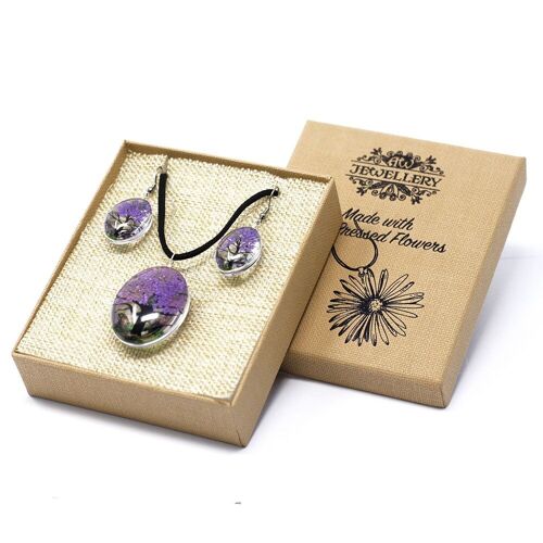 PFJ-01 - Pressed Flowers - Tree of Life set - Lavender - Sold in 1x unit/s per outer