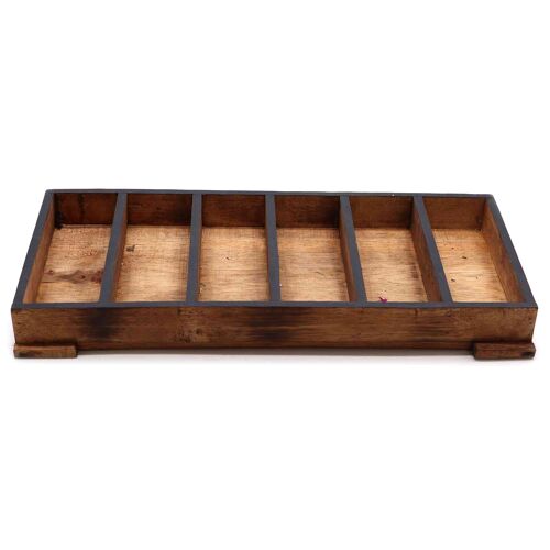 PPSF-09 - Display Tray - 6 (6x1) Compartments - Sold in 1x unit/s per outer
