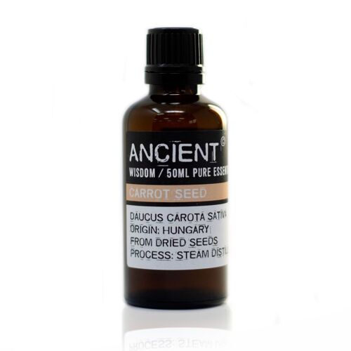 PrEO-55 - Carrot Seed  50ml Essential Oil - Sold in 1x unit/s per outer