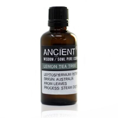 PrEO-72 - Aceite esencial de árbol de té de limón de 50 ml - Se vende en 1x unidad/s por exterior