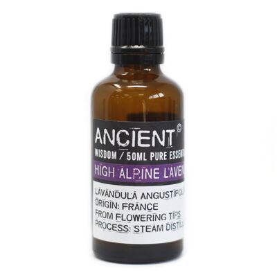 Preo-91 - Ätherisches Öl aus hochalpinem Lavendel 50 ml - Verkauft in 1x Einheit/en pro Außenhülle