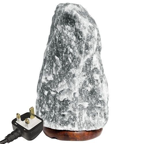 QSalt-12GUK - Grey Himalayan Salt Lamp 2-3kg - Sold in 1x unit/s per outer