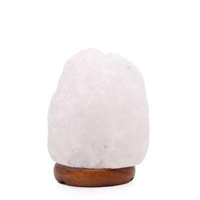 QSalt-26W - Lampada al sale dell'Himalaya Crystal Rock - circa 1.5 - 2 kg - Venduto in 1x unità/e per esterno