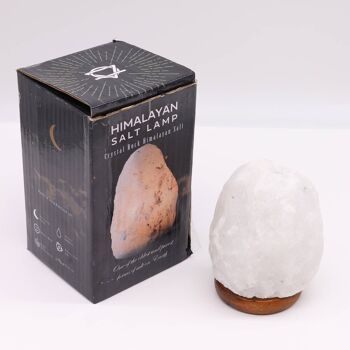 QSalt-26W - Lampe au sel de l'Himalaya Crystal Rock - apx 1.5 - 2kg - Vendu en 1x unité/s par extérieur 2