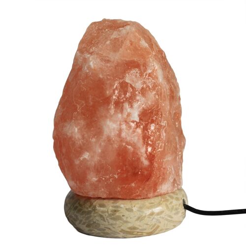 QSalt-46 - Quality USB Himalayan Salt Lamp - 11.5 cm (plain) - Sold in 1x unit/s per outer