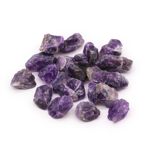 RCry-02 - Amethyst Raw Crystals 500g - Sold in 1x unit/s per outer