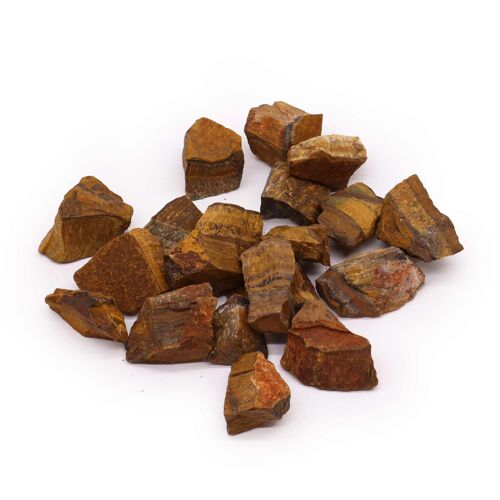 RCry-04 - Tigereye Raw Crystals 500g - Sold in 1x unit/s per outer