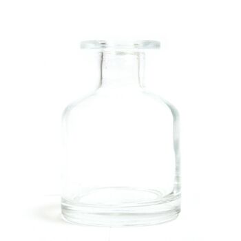 RDBot-10 - Flacon diffuseur à parfum rond Alchemist de 140 ml - Transparent (bouchons vendus séparément) - Vendu en 6x unité/s par extérieur 1