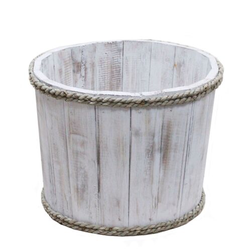 RDS-148 - Small Nautical Display Tub - Whitewash 21x29cm - Sold in 2x unit/s per outer