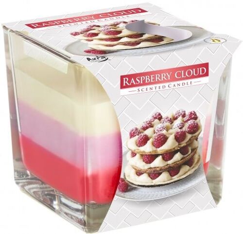 RJC-01 - Rainbow Jar Candle - Raspberry Cloud - Sold in 6x unit/s per outer