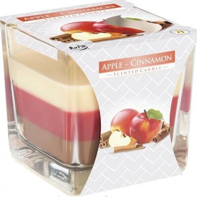 RJC-09 – Rainbow Jar Candle – Apple and Cinnamon – Verkauft in 6x Einheit/en pro Außenhülle