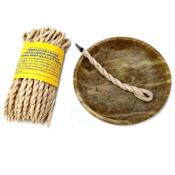 RopeI-01 - Encens Pure Herbs Cedar Rope - Vendu en 6x unité/s par extérieur 3