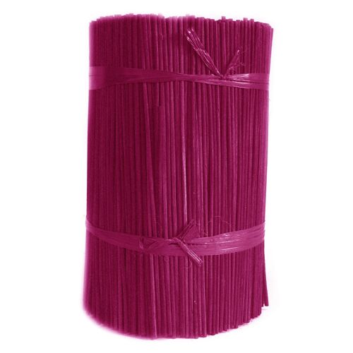 Rreed-08 - Pink Reed Diffuser Sticks -25cm x 3mm - 400-500gms - Sold in 1x unit/s per outer
