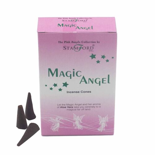 SAIC-01 - Stamford Magic Angel Incense Cones - Sold in 12x unit/s per outer