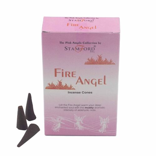 SAIC-03 - Stamford Fire Angel Incense Cones - Sold in 12x unit/s per outer