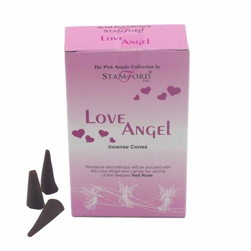 SAIC-05 - Stamford Love Angel Incense Cones - Sold in 12x unit/s per outer