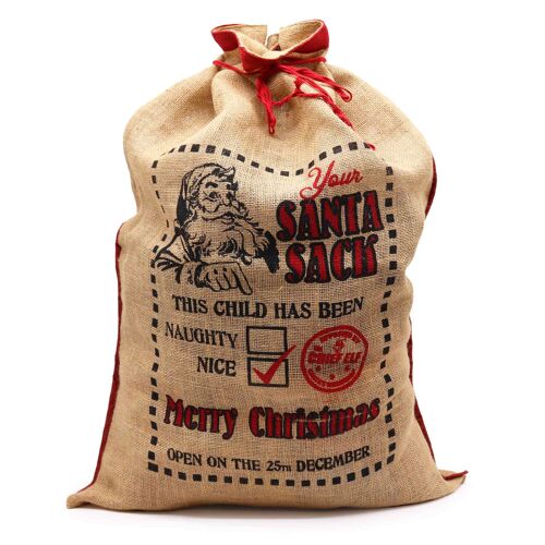 SANTA-03 - Santa Sack - This Child Has Been.. Nice! - Sold in 1x unit/s per outer