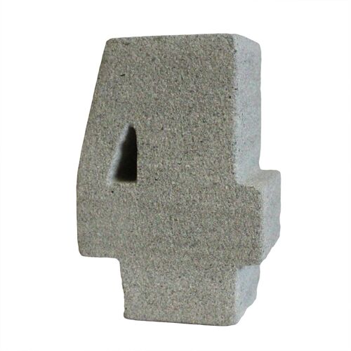 SBN-04S - No.4 Granite Candle Holder - Sold in 3x unit/s per outer