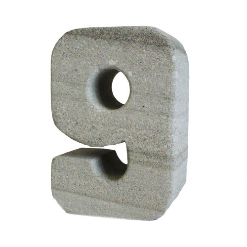 SBN-09S - No.9 Granite Candle Holder - Sold in 3x unit/s per outer