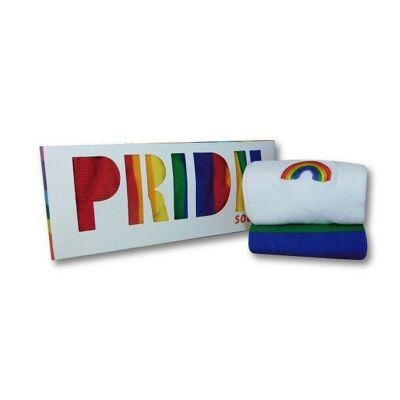 Set de regalo de calcetines unisex Pride