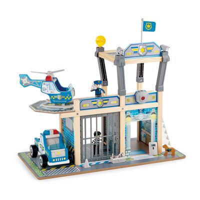 Hape- Wooden toy- Police station