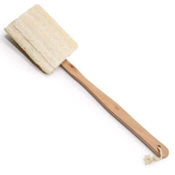 Scrub-22 - Brosse à long manche en luffa - Vendue en 6x unité/s par extérieur 1