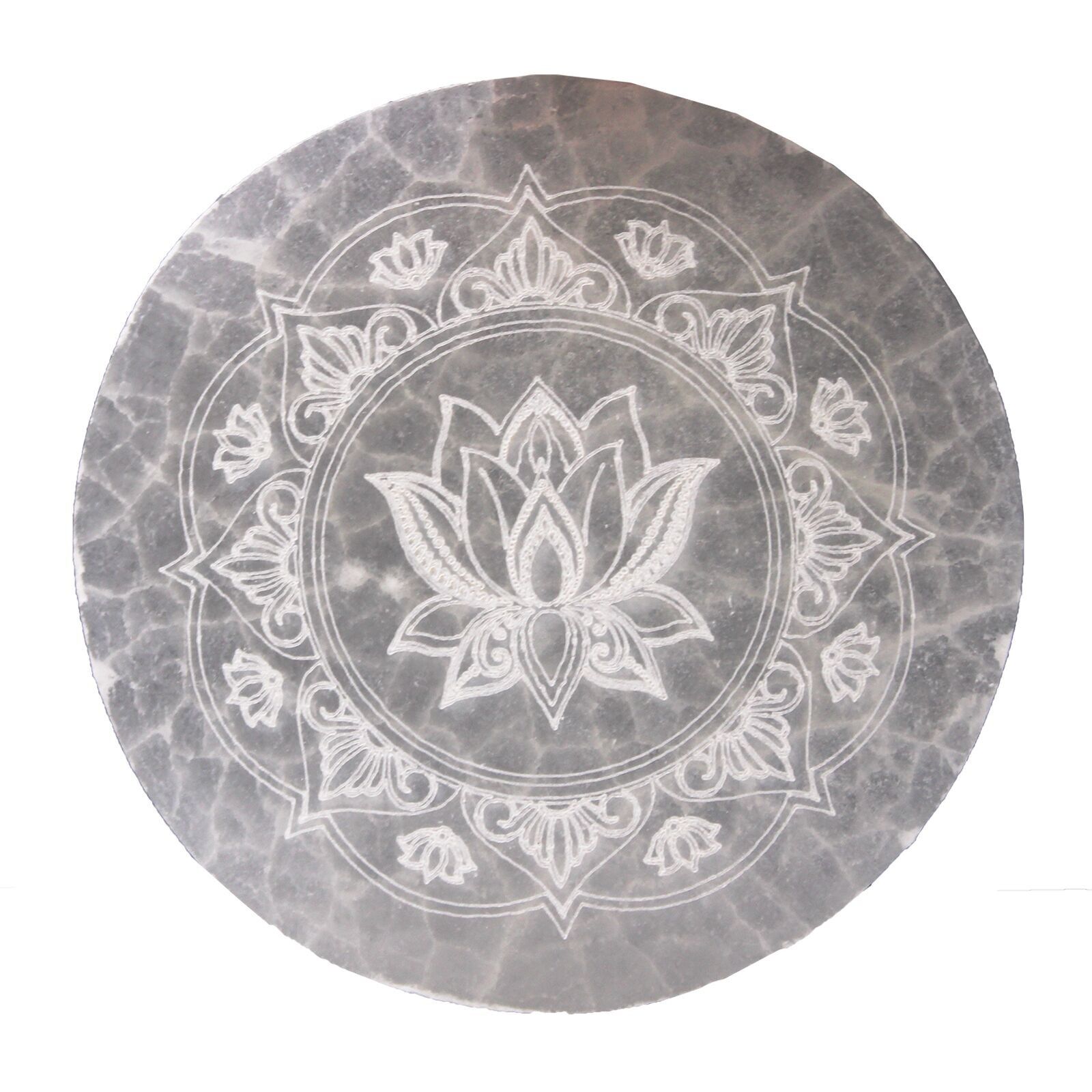 SelCP-07 - Placa de carga mediana de 10 cm - Lotus Mandala - Se vende en 1x unidad/s por exterior