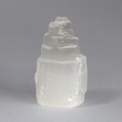 SelT-01 - Torre di selenite naturale - 5 cm - Venduto in 1x unità/i per esterno