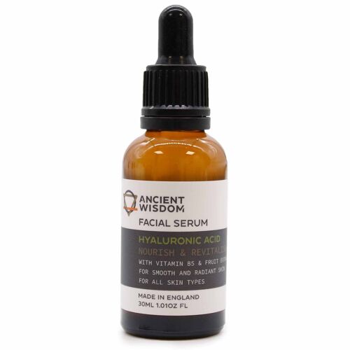 SerF-01 - Hyaluronic Acid Facial Serum - Sold in 1x unit/s per outer