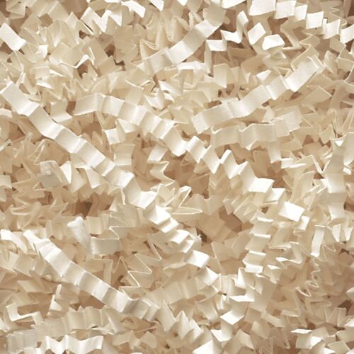 ShredsKG-07 - ZigZag DeLux Shredded Paper - Ivory (1KG) - Sold in 1x unit/s per outer