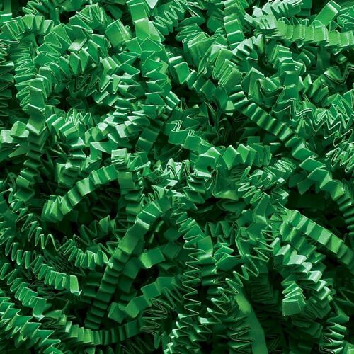 ShredsKG-06 - ZigZag DeLux Shredded Paper - Green (1KG) - Sold in 1x unit/s per outer
