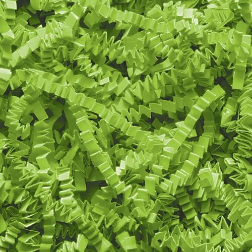 ShredsKG-09 - ZigZag DeLux Shredded Paper - Lime Green (1KG) - Sold in 1x unit/s per outer