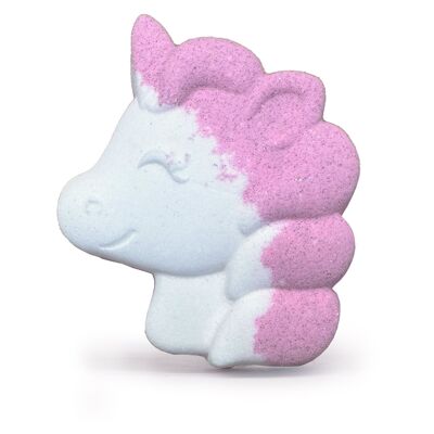 SKB-01 - Bomba de baño Unicornio 100 g - Fruta de la pasión - Se vende en 8 unidades por exterior