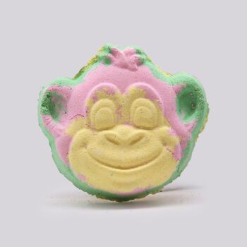 SKB-07 - Monkey Bathbomb 90g - Goyave & Fraise - Vendu en 8x unité/s par extérieur 2