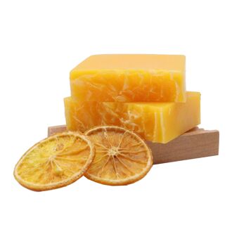 SLHCS-54 - Paquet de 13 barres de savon mandarine et miel - 100 g - Vendu en 1x unité/s par extérieur 3