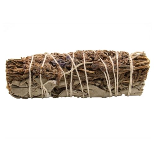 SmudgeS-15 - Smudge Stick - White Sage & Eucalyptus 10 cm - Sold in 1x unit/s per outer