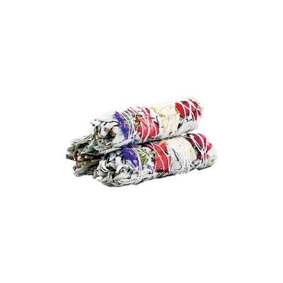 SmudgeS-46 - Smudge Stick - Happy Spirit Sage 10 cm - Venduto in 1x unità/i per esterno